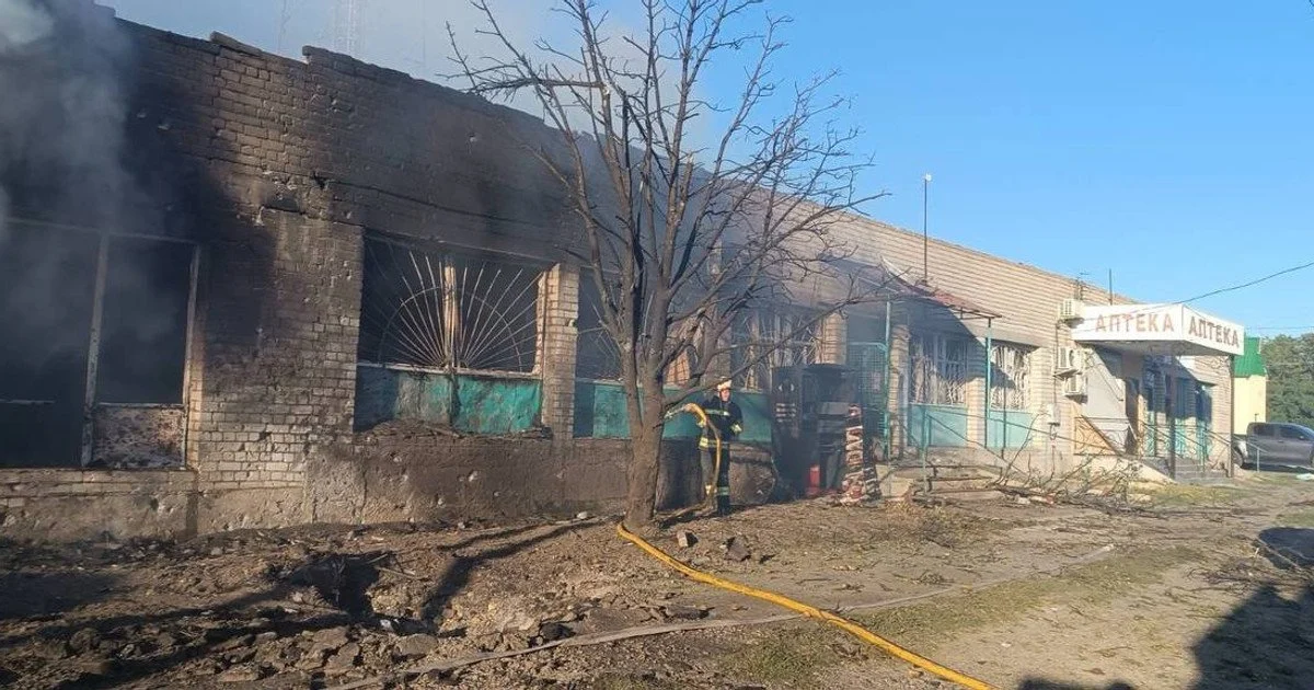 Наслідки удару по Токарівці