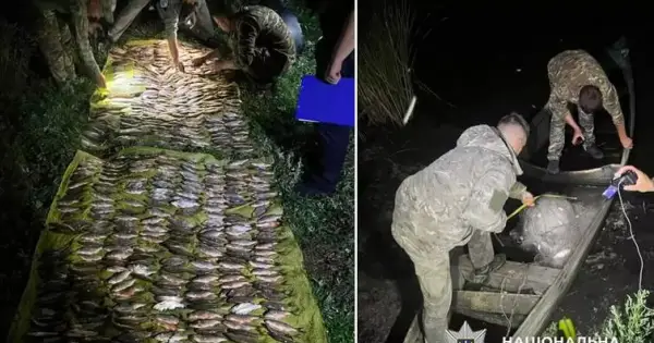 На Хмельниччині затримали браконьєра з сіткою на Південному Бузі 14 На Хмельниччині затримали браконьєра з сіткою на Південному Бузі 14
