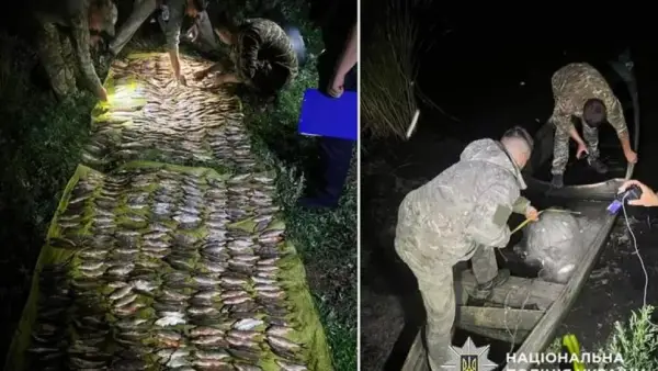 На Хмельниччині затримали браконьєра з сіткою на Південному Бузі 4