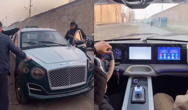 МНУ 8 Китайська копія Bentley за $3100: чоловік показав авто